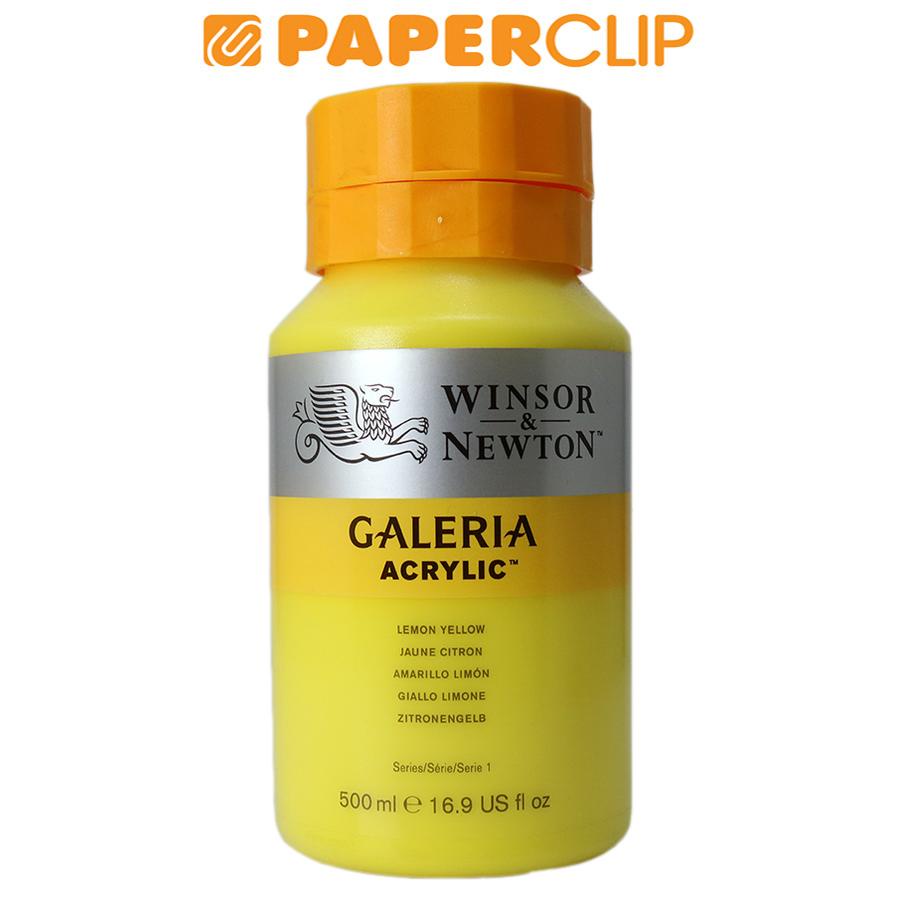 

CAT ACRYLIC WINSOR & NEWTON GALERIA 500ML LEMON YELLOW 2150346GAC