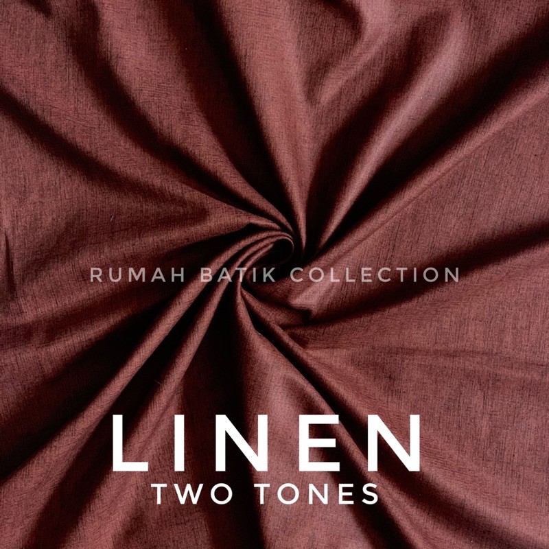 Kain Linen Two Tones / Kain Dress / Dress Linen