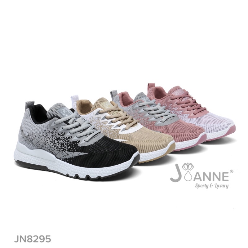 RESTOCK! [ORIGINAL] JOANNE FlyKnit Sport Sneakers Shoes Sepatu Wanita #JN8295