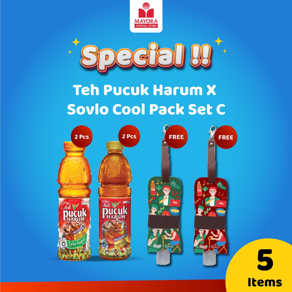 

Teh Pucuk Harum X Sovlo Cool Pack Set C