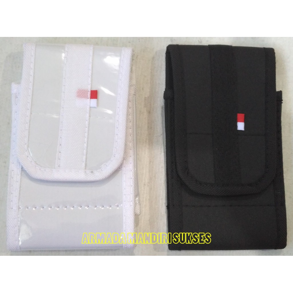 Tempat Handphone Kanvas Single 6 Inch - Sarung Handphone Kanvas