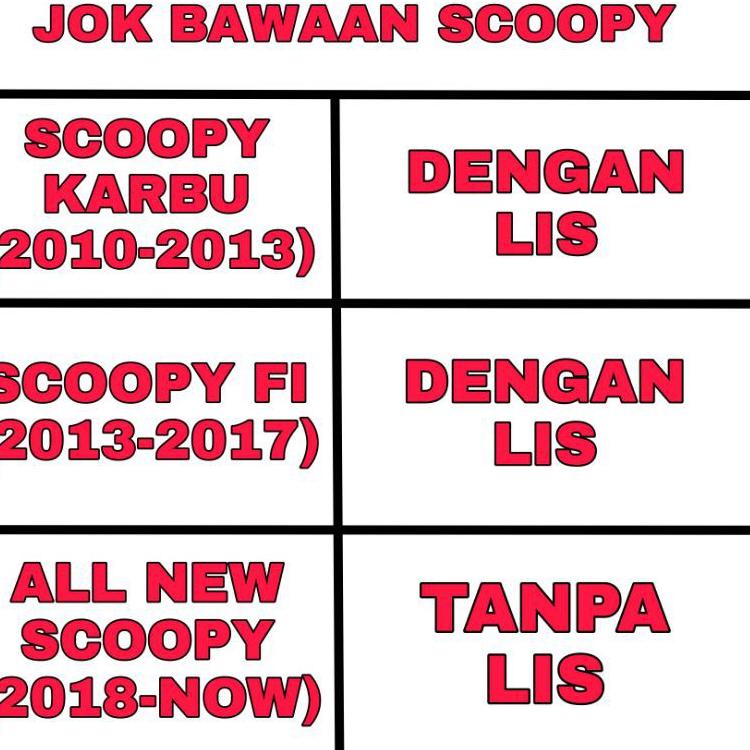 [KODE BARANG QE] Sarung Kulit Jok Motor Honda Scoopy FI 2013 2014 2015 2016 2017