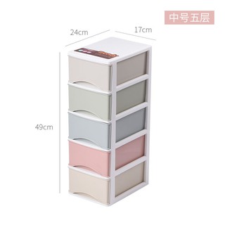 Tempat Gantung Office Desk Storage Cabinet Multi Layer Drawer Type Cosmetic Box Plastic Underwear File Sundries Shopee Indonesia