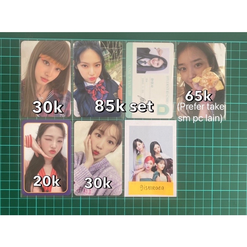 STAYC IU WEEEKLY PHOTOCARD yoon stereotype pc isa season greeting sg 2022 22 id card lilac md jeruk 