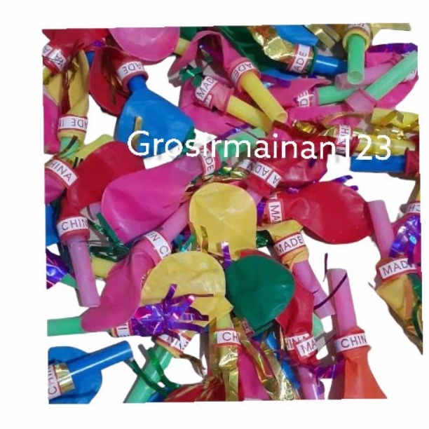 terompet balon kecil isi 48 pcs