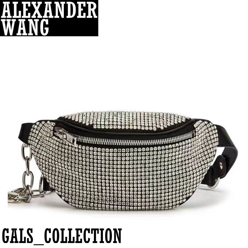 TAS SELEMPANG WANITA ALX013 WANG SLINGBAG BRANDED ORI IMPORT / TS PESTA CROSSBODY ELEGANT BAG DIAMON