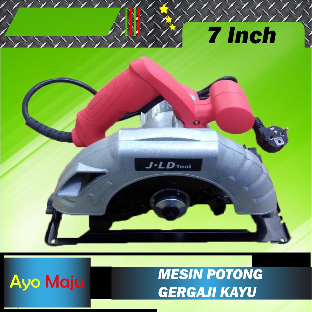 Circular Saw Machine 7" JLD JD1853 / Mesin potong Gergaji Kayu 7 inch