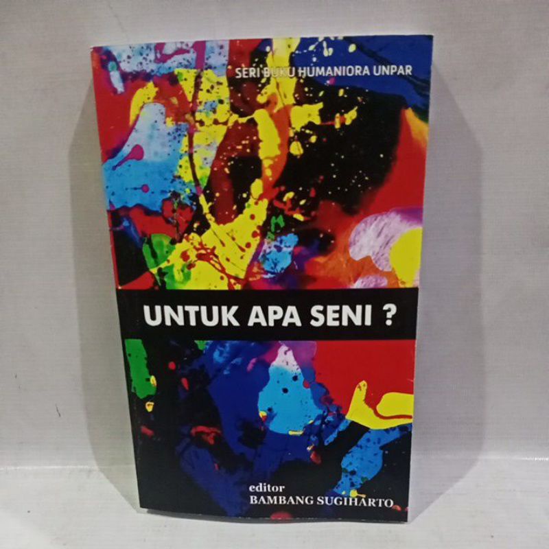 

buku untuk apa seni