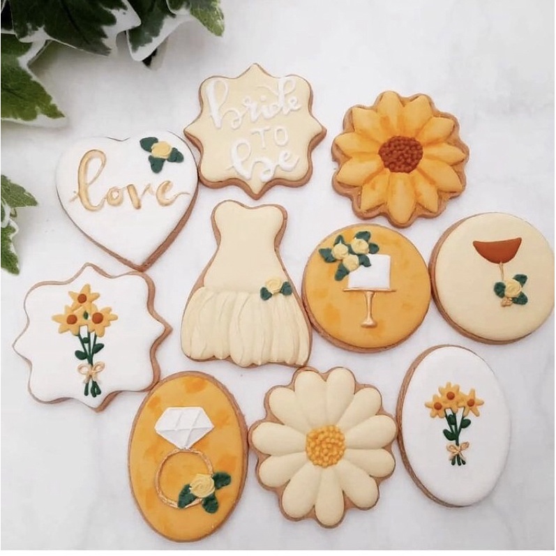 

Wedding Butter Cookies Terima Custom PO H-3
