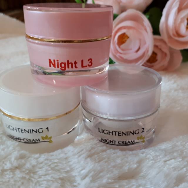 Shineskin night cream / L1 / L2 /L3 /night acne whitening