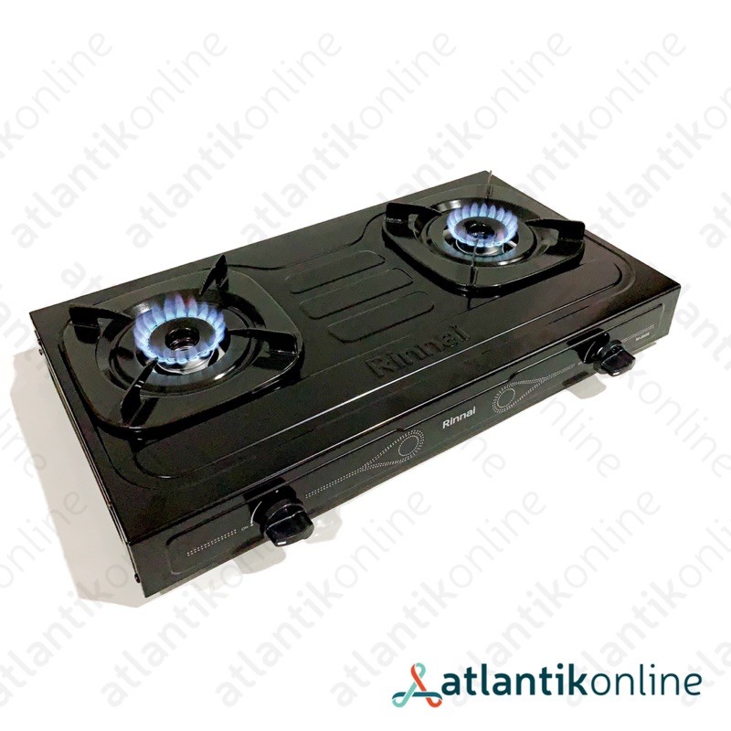 Kompor gas 2 tungku sun burner ceflon RINNAI RI-202S RI202S