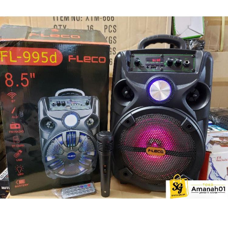 [KODE PRODUK ZLLWN4048] SPEAKER BLUETOOTH KARAOKEAN KIMISO 7801/ KIMISO 834/F-8606LED FLECO 955C/D B