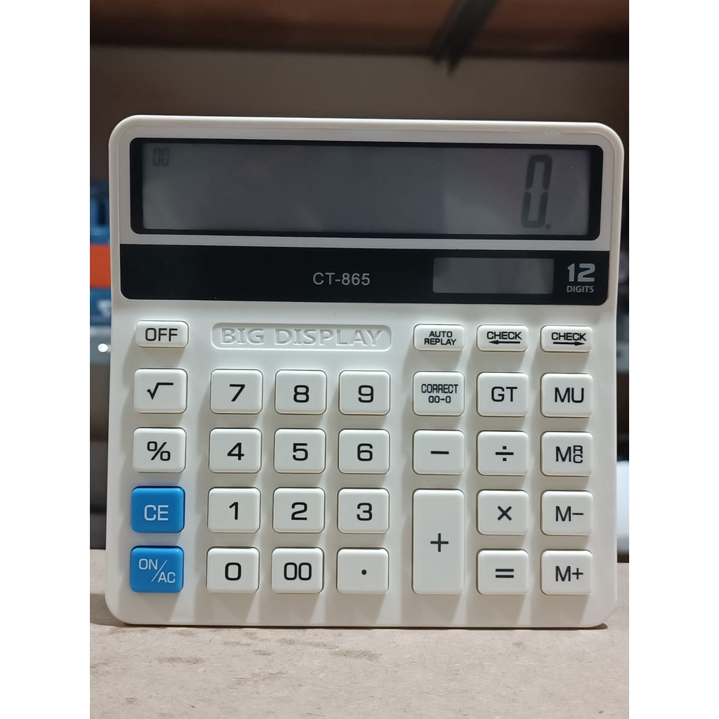 Kalkulator CITIZEN CT 865 calculator CT-865 kasir alat hitung menghitung