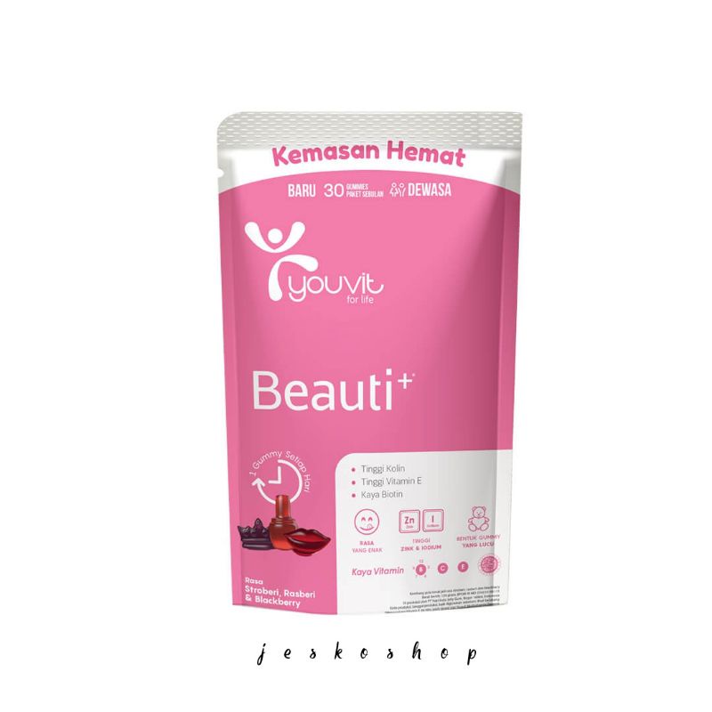 Youvit Adult Beauti +30D Pouch