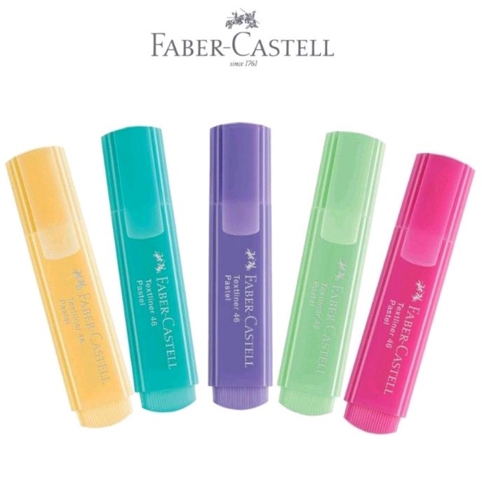 

Faber-Castell Textliner/Highlighter Pastels 46/48 (pcs)