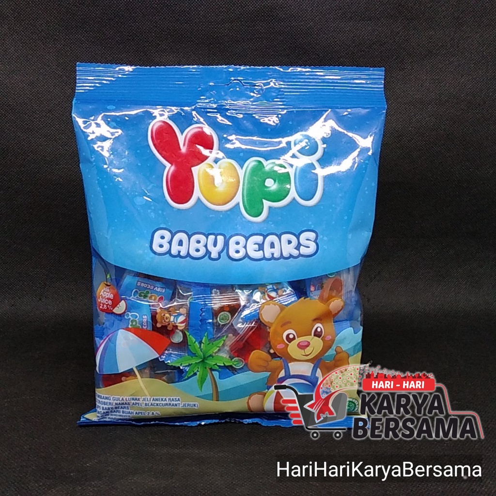 

YUPI BABY BEARS DISPLAY 110GR