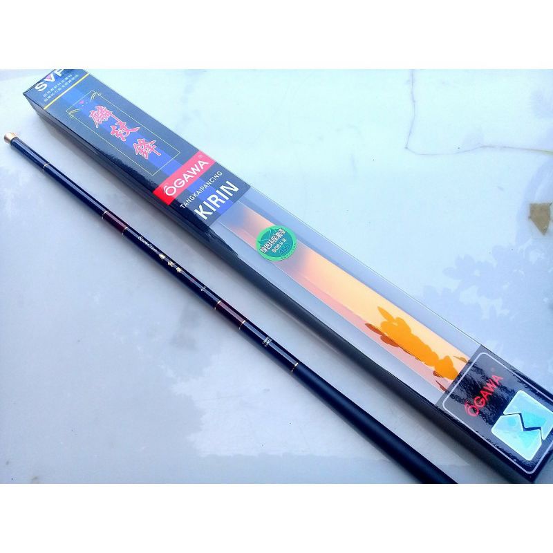 Tegek ogawa kirin+bonus tangkaian pancing 540 dan 630