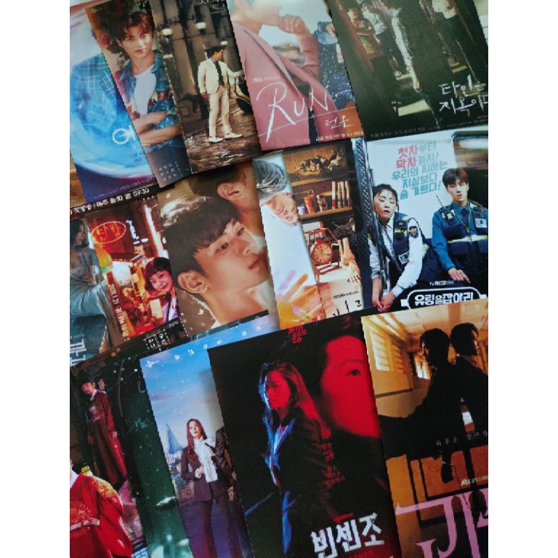 POSTER KOREAN DRAMA-Drakor (A5) TEMA "DRAMA KOREA"