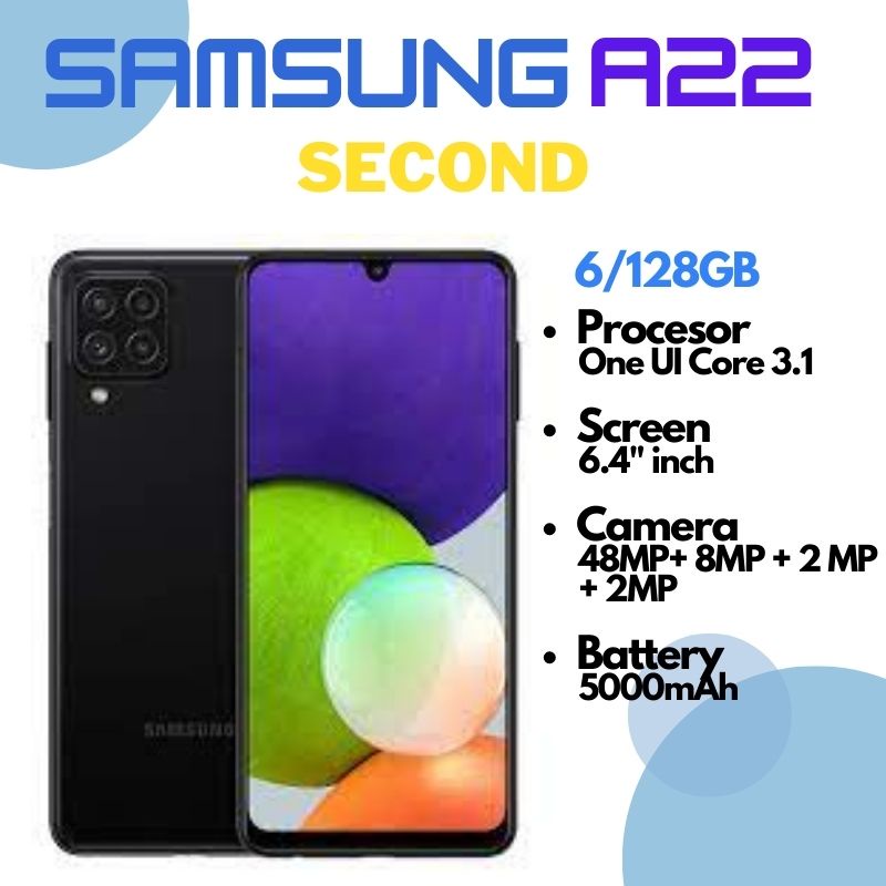 Samsung A22 Second 6GB/128GB Black