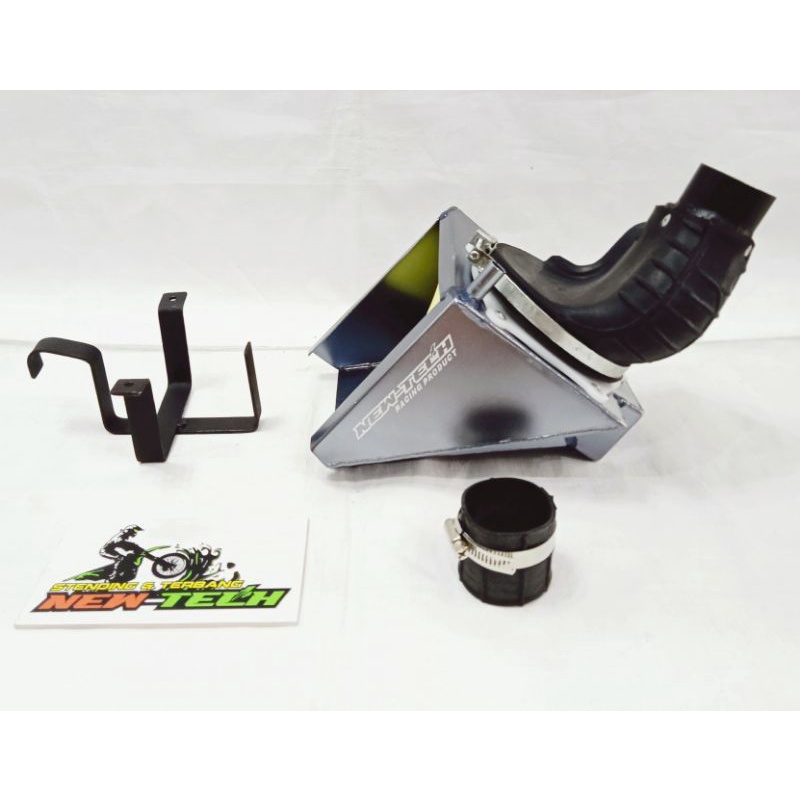 BIG BOX FILTER HAWA BORE UP KLX 150 DURALIUM. PEMASANGAN PNP ( TITANIUM )