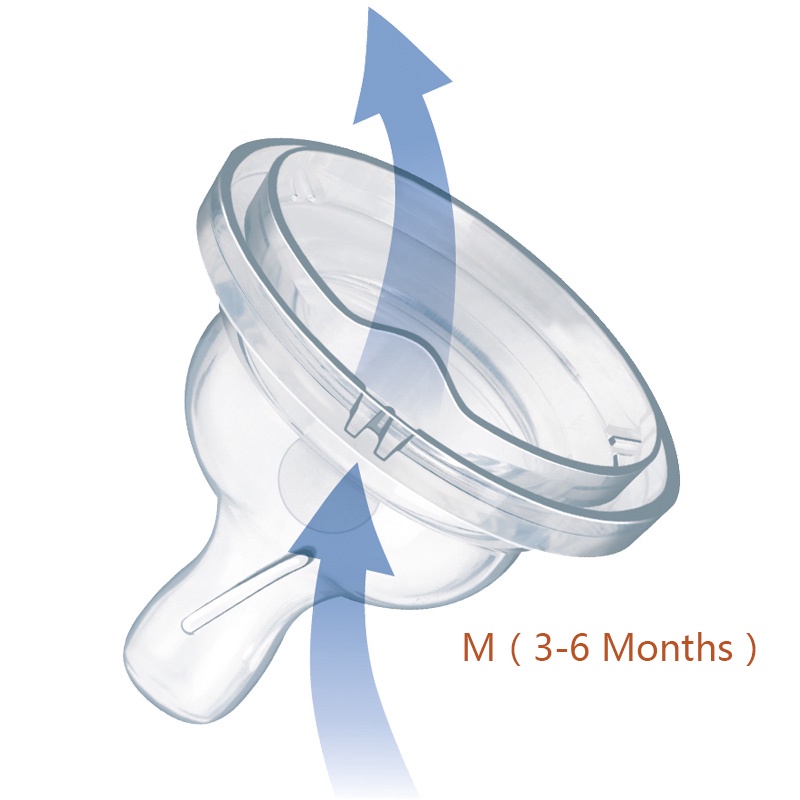 Avent Dot Bayi Botol Susu Classic Bottle Putting Teat Pengaman Anti-gigitan Pacifier-M（3-6 Months）#1