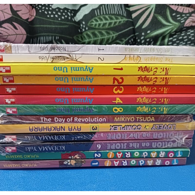 Komik Cabutan Toradora, Appolon on The Slope, Lovely Complex, Mr. Ermine, The Sluggish Tanaka, The D