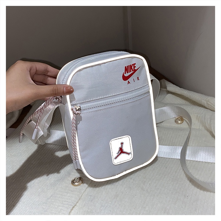 1803 TAS PRIA SLING BAG SLAM DUNK LOGO REFLEKTIF NYLON