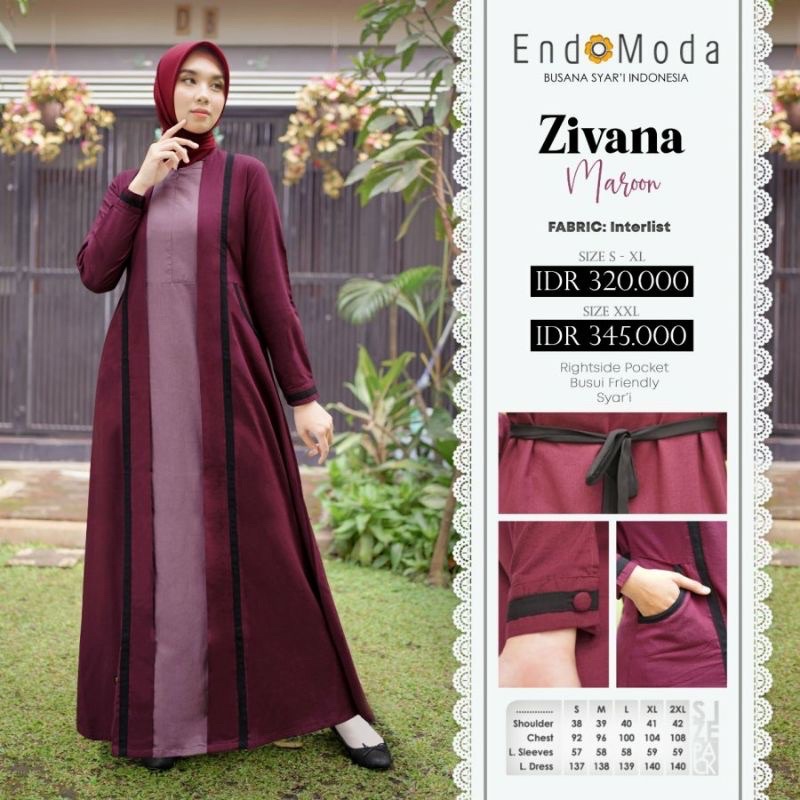 [PROMO] ENDOMODA ZIVANA GAMIS terbaru 2022