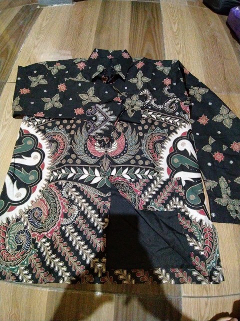 Kemeja Batik Pria Lengan Panjang Prabu Mulya Full Furing Seragam Batik Aluna Abs012