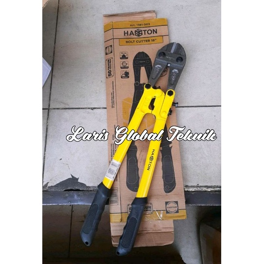 

Bolt Cutter 18 inch - Gunting beton gembok rantai besi behel Hasston