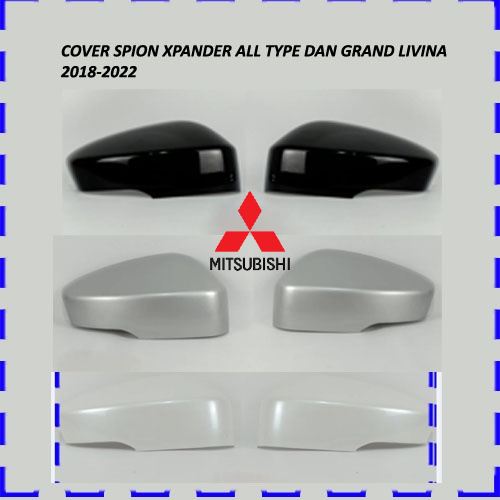 COVER Tutup SPION XPANDER Ultimate Exceed GL Sport dan Grand Livina Original 2018 2019 2020 2021 2022