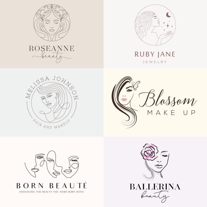 (DRAN BEAUTÈ) JASA BIKIN LOGO ONLINE SHOP AESTHETIC