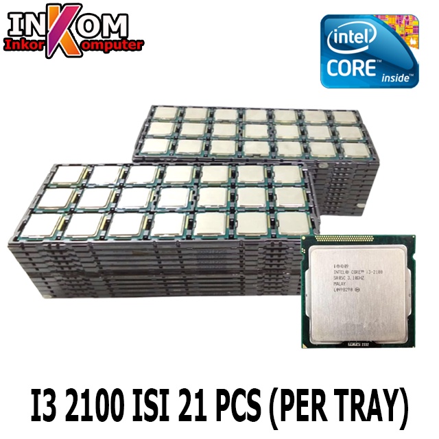 Processor Procie Intel Core i3 2100 LGA 1155 isi 21 pcs per Tray