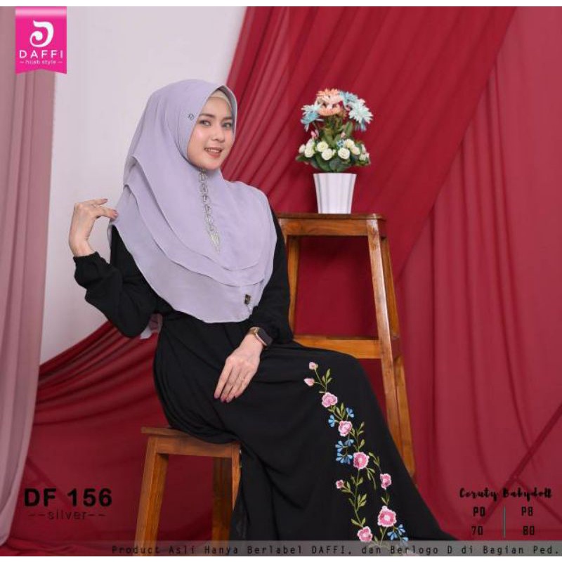 jilbab / kerudung daffi kode DF 156 ORI