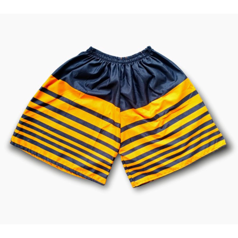 [ 45 MOTIF ] celana pendek boxer/kolor santai pria/wanita remaja/dewasa motif kotak/keramik hitam putih biru-M-16