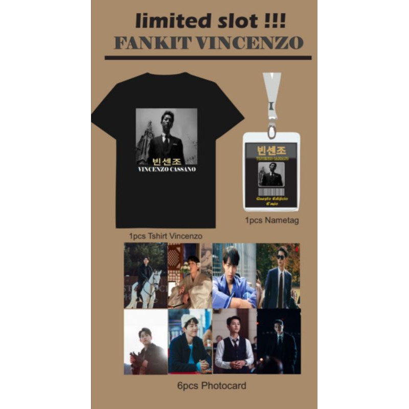 Fankit Paket Hemat Vincenzo Cassano