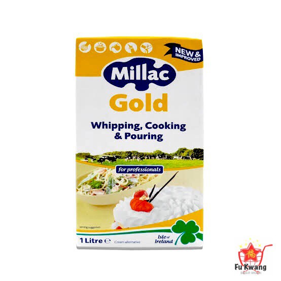 

Millac Gold Whipping Cream 1 liter HALAL