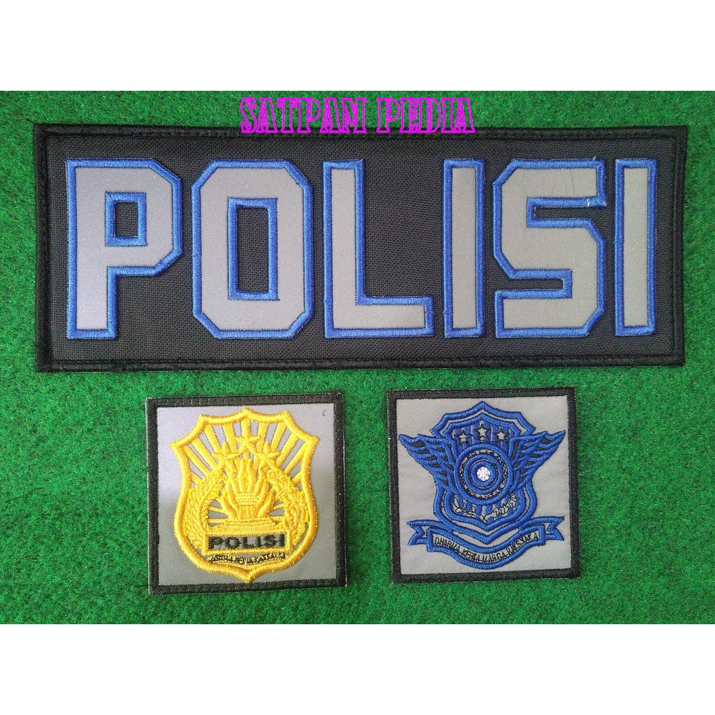 Emblem Jaket Polantas - Patch Jaket Polantas