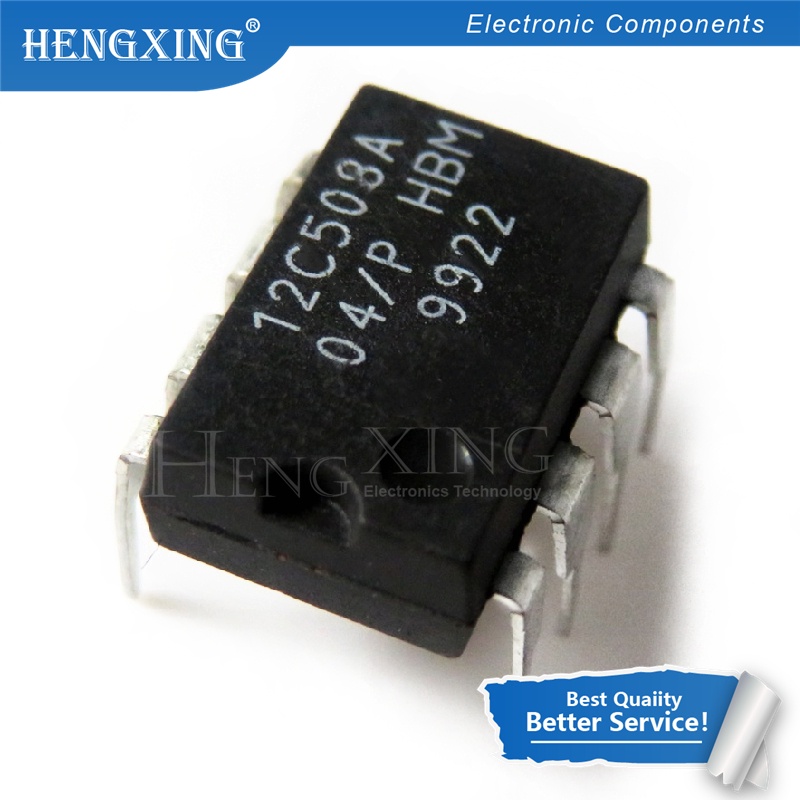 50pcs Ic PIC12C508A-04I / P 12C508A DIP-8