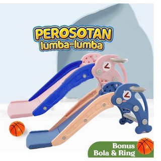 [AA-212]Perosotan Anak Dolphin Perosotan Anak Seluncuran Anak Free Ring