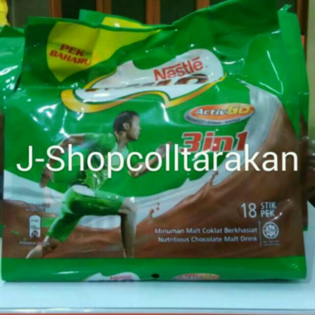 

MILO SACHET ISI 18+3 HARGA SATUAN