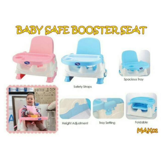 Baby safe booster seat / kursi makan bayi