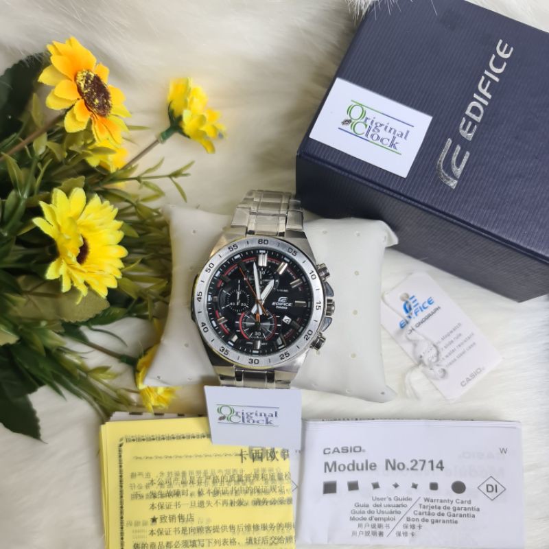 JAM TANGAN PRIA WANITA | RANTAI | KULIT | KARET | MURAH | PRIA CAS*10 EDIFICE ORIGINAL EFR 564 FREE 