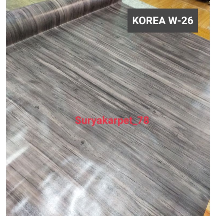 KARPET LANTAI VINYL PLASTIK TEBAL IMPORT KOREA  LEBAR 2meter Tebal 0.5mm (1ROLL 1JUTA)