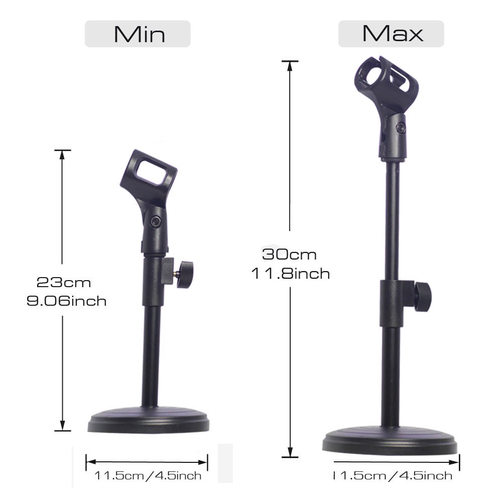 STAND MICROPHONE MEJA PODIUM / HOLDER / STAND MIC HOLDER PODIUM VIDEO NEW DH 402