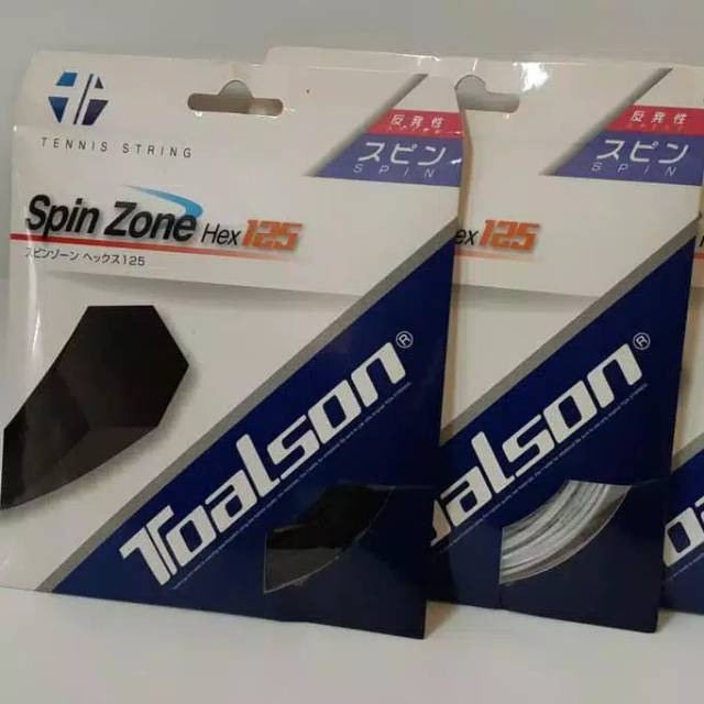 Senar Tenis / Tennis Spin TOALSON SPIN ZONE HEX 125 ORIGINAL