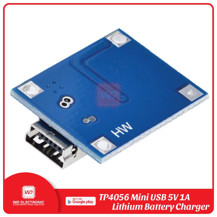 TP4056 MiniUSB Mini USB WITHOUT PROTECTION