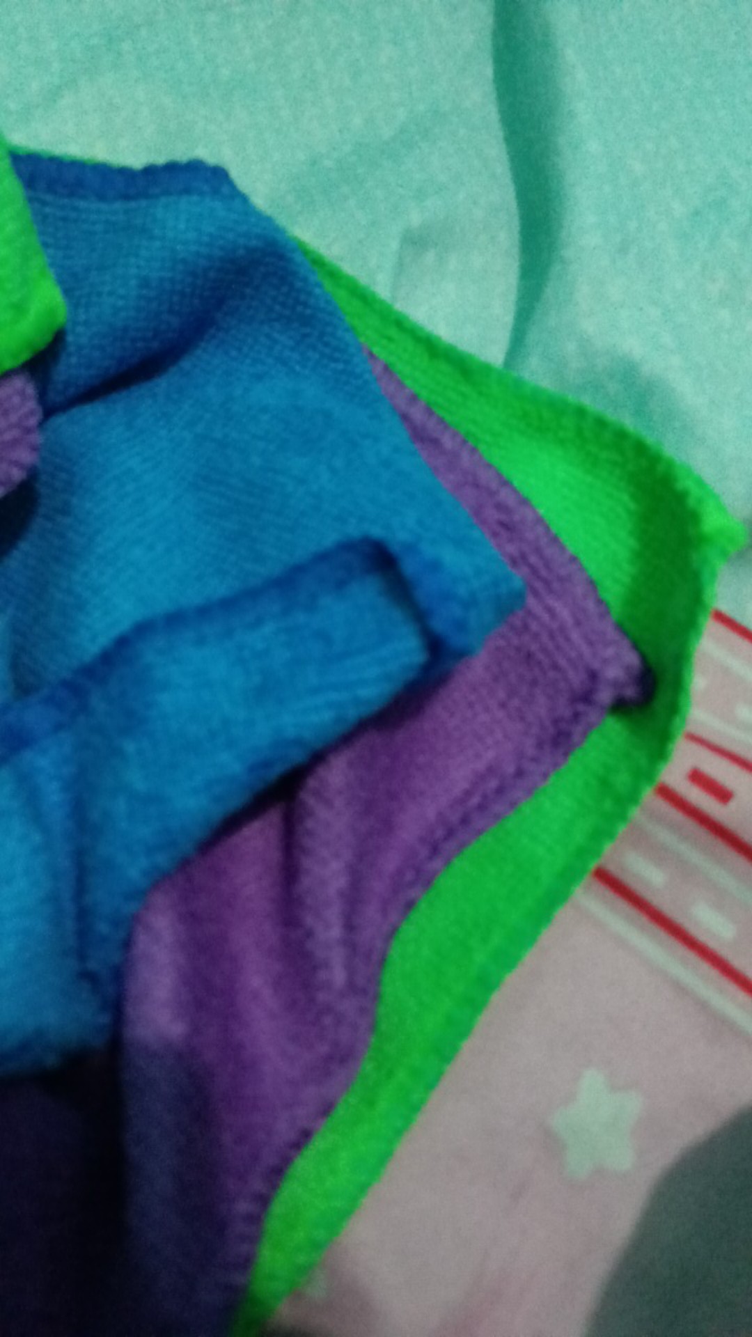 Kain Lap Mobil 2 Warna Microfiber Ukuran 30x40cm