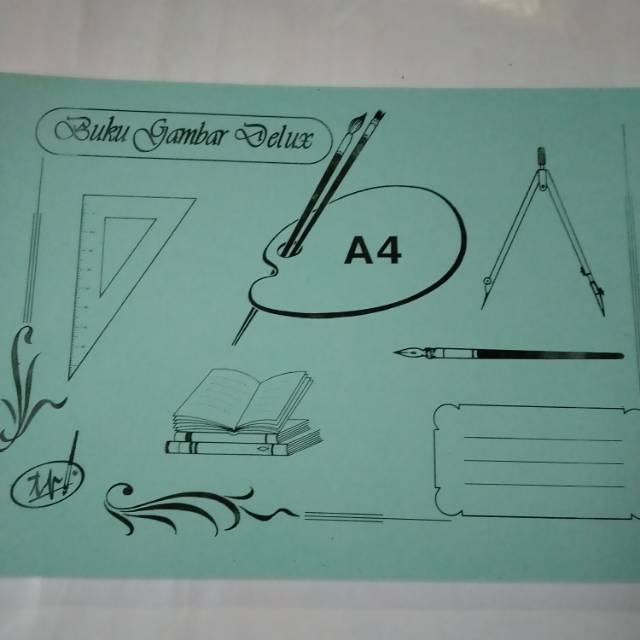 

Buku gambar a4 deluxe isi 8 lembar 1pack 25 pcs.