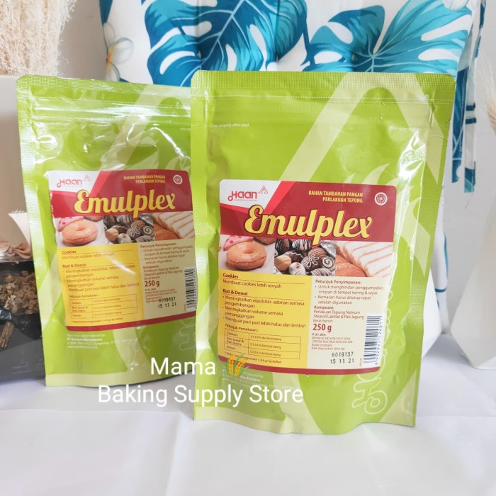 

Ds11D Haan Emulplex / Empleks / Emplex Perenyah Kue Kering Cookies 250 Gr G6B040B